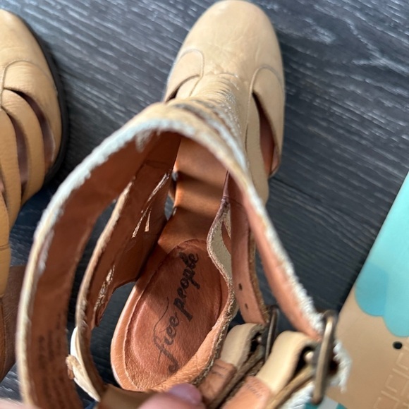 Free People Hayes Heel Leather cutout Boot - Size EU 41 or US 11 - Picture 4 of 9